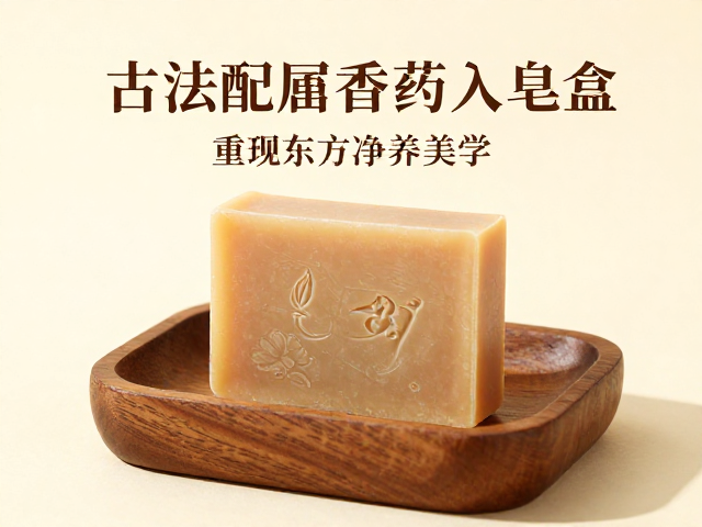 国风洗护传承，古法配伍香药入皂盒，重现东方净养美学