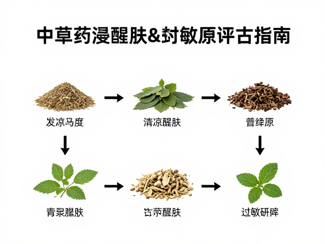 中草药浸取料清凉醒肤功效与过敏原评估指南