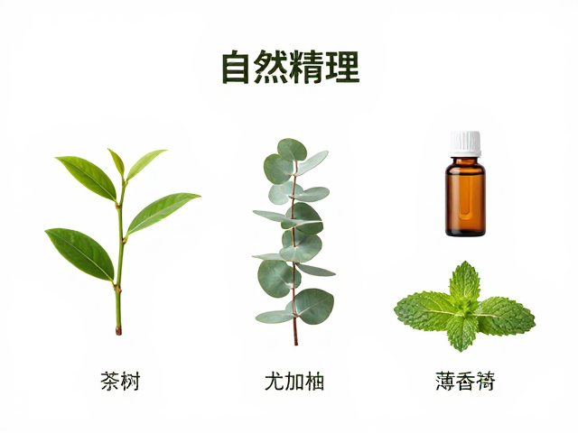 茶树,尤加利,薄荷单方精油,天然香氛原料功效与搭配指南