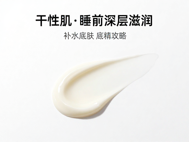 干性肌睡前深层滋润,补水加底料攻略