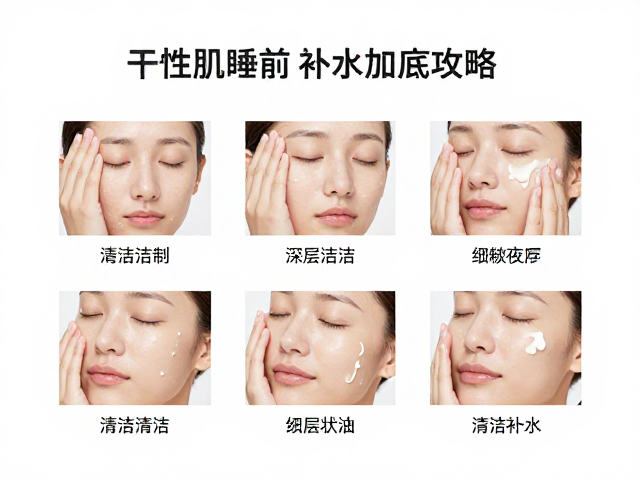 干性肌睡前深层滋润,补水加底料攻略
