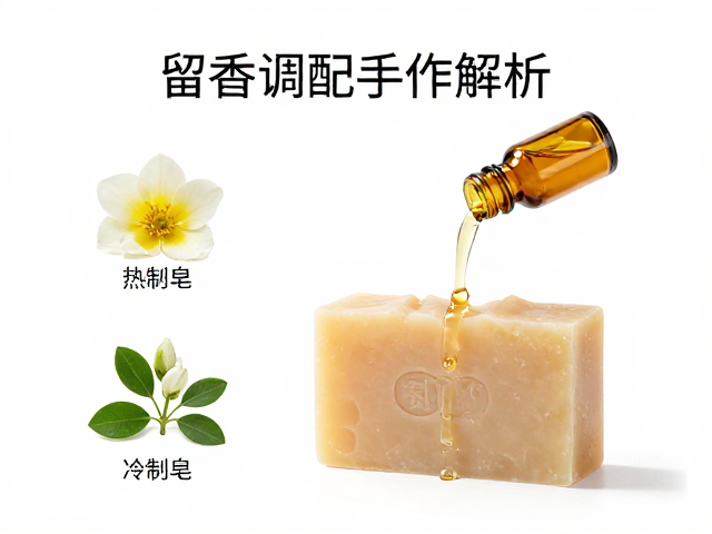 留香调配工序解析,适用于冷制皂与热制皂的花香调配方技巧