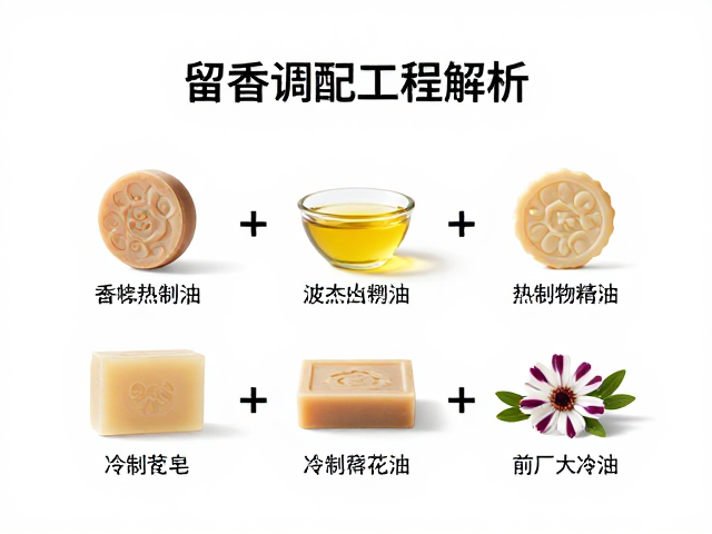 留香调配工序解析,适用于冷制皂与热制皂的花香调配方技巧