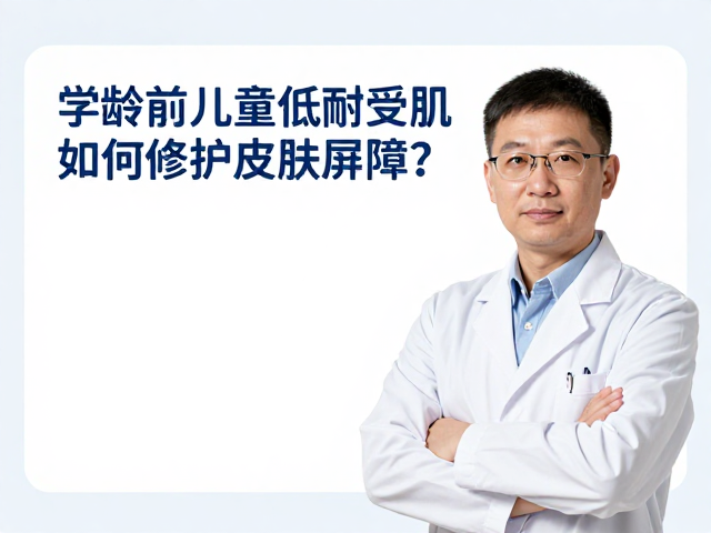 学龄前儿童低耐受肌如何修护皮肤屏障?专家指南