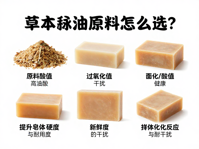 草本油脂原料怎么选?高油酸提升皂体硬度与耐用度