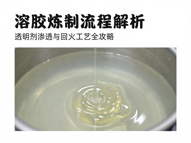 溶胶炼制流程解析，透明剂渗透与回火工艺全攻略