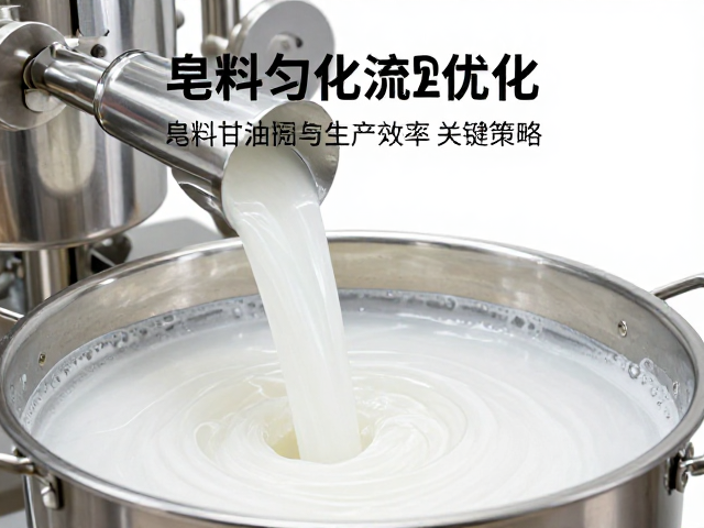 皂料匀化流程优化,提升甘油回收与生产效率的关键策略