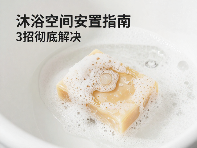 沐浴空间安置指南,皂垢难清理?3招彻底解决