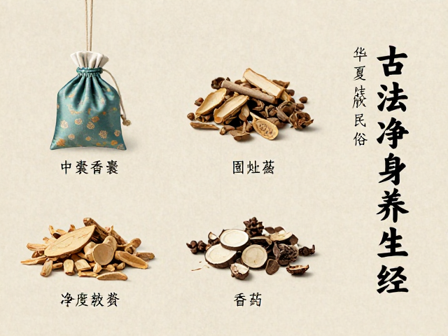华夏洁肤民俗,香囊配伍香药,古法净身养生经