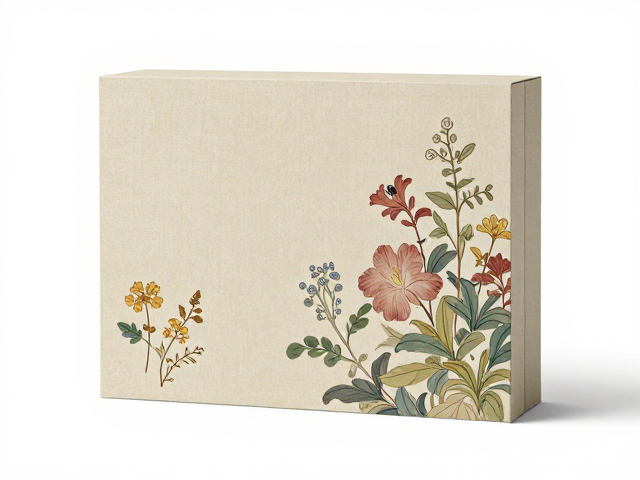 历代手艺承袭,天然香草花材入画,定制节令礼盒图案