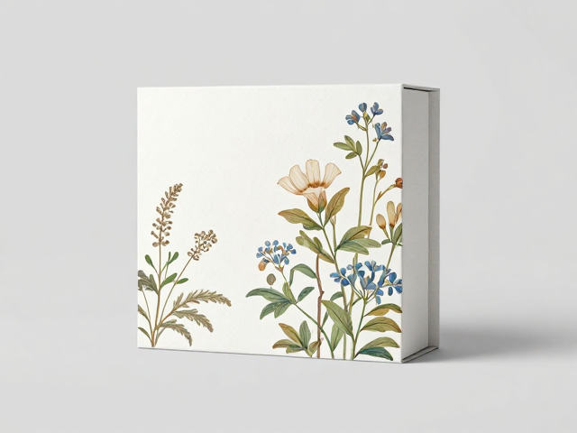 历代手艺承袭,天然香草花材入画,定制节令礼盒图案