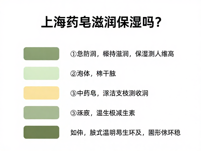 上海药皂滋润保湿吗?附皮肤测试说明与使用指南