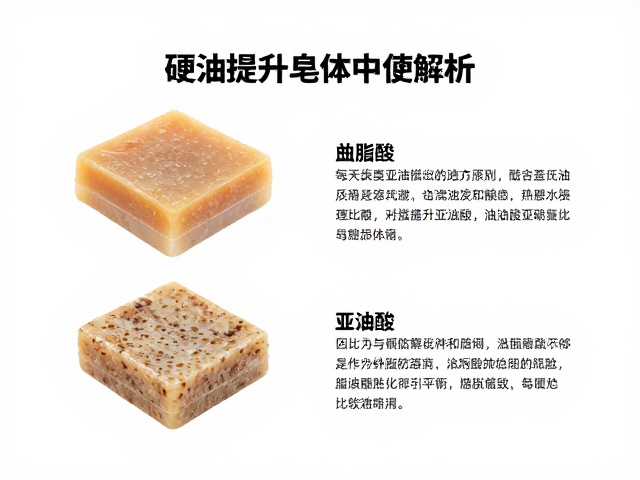 硬油提升皂体硬度,油脂基底料中亚油酸的作用解析