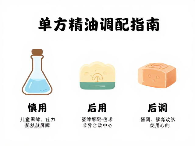 单方精油调配指南,儿童皂慎用与后调留香技巧