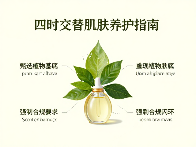四时交替肌肤养护指南,甄选植物油基底,重现柔润肤感