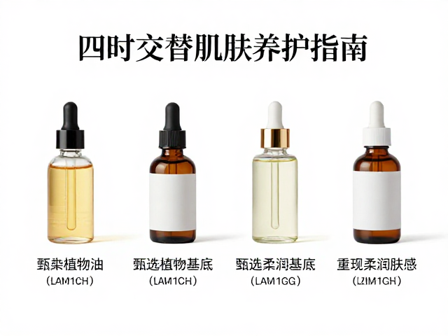 四时交替肌肤养护指南,甄选植物油基底,重现柔润肤感