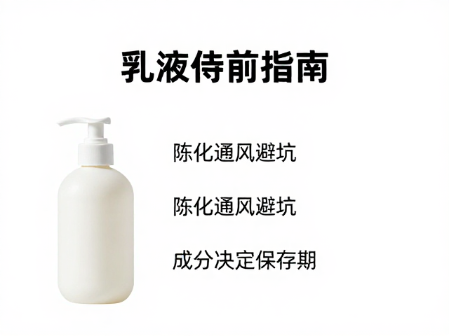 乳液浴室存放指南,陈化通风避坑,成分决定保存期
