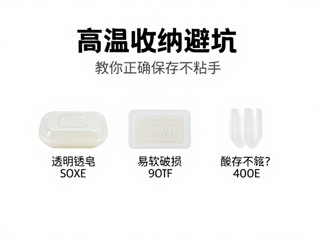 高温收纳避坑,透明皂易软破损?教你正确保存不粘手