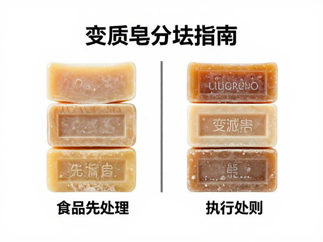 变质皂分隔堆放指南,与食品分开,执行先到期先处理原则