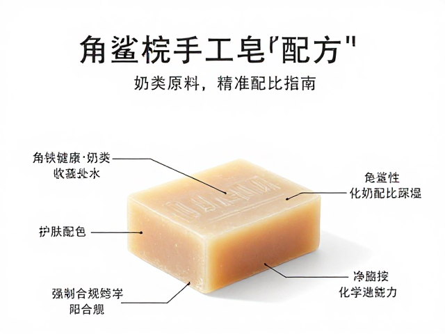 角鲨烷手工皂配方,奶类原料精准配比指南,天然护肤不踩雷