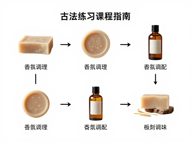 凝皂古法流传,标准化包装与香氛调配练习指南