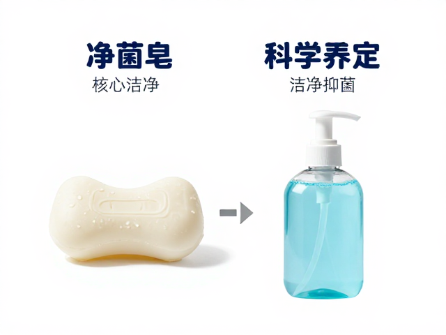 净菌皂与抑菌洗手液怎么选?个人卫生护理全攻略