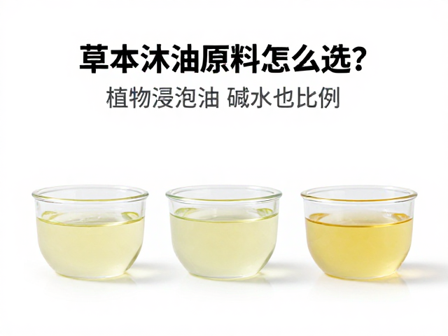 草本油脂原料怎么选?植物浸泡油与碱水比例计算全解析