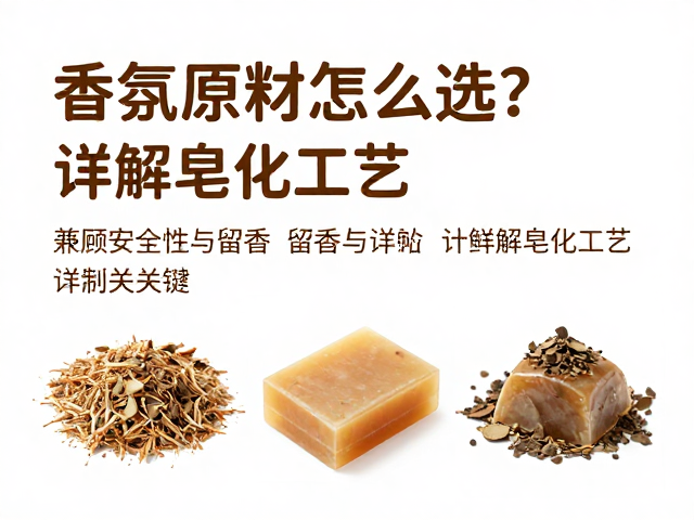 香氛精油原料怎么选?兼顾安全性与留香,详解皂化工艺