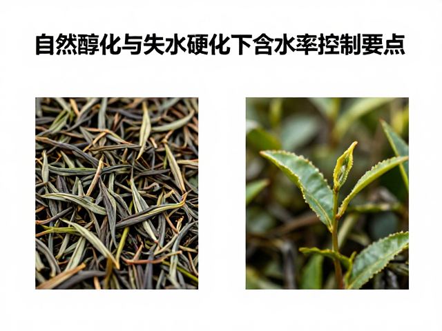 自然醇化与失水硬化下茶叶含水率控制要点