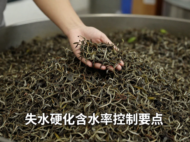 自然醇化与失水硬化下茶叶含水率控制要点