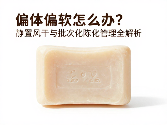 皂体偏软怎么办?静置风干与批次化陈化管理全解析