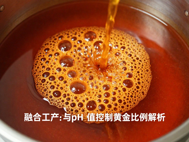 底料融合工序中起泡性与pH值控制的黄金比例解析