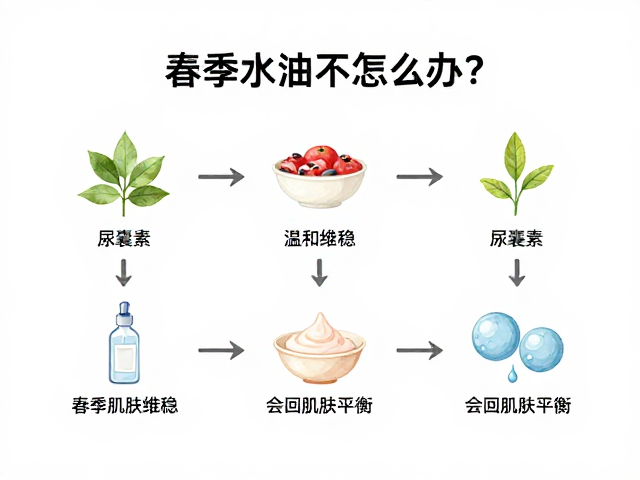 春季水油不均怎么办?尿囊素温和维稳,找回肌肤平衡