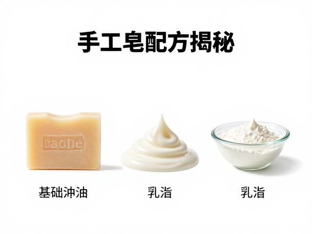 手工皂配方揭秘,奶类原料配比与保湿感优化指南