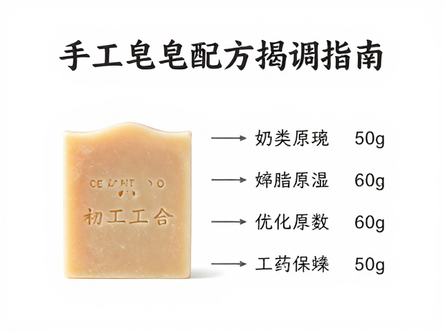 手工皂配方揭秘,奶类原料配比与保湿感优化指南