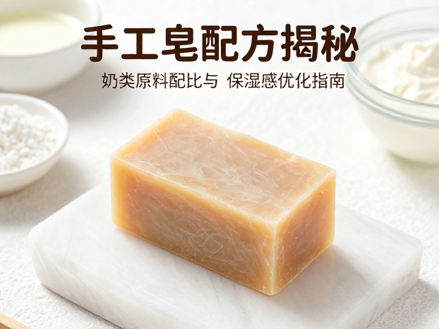 手工皂配方揭秘,奶类原料配比与保湿感优化指南
