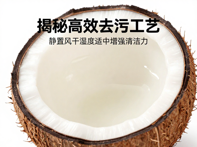 静置风干湿度适中,椰子油增强清洁力,揭秘高效去污工艺