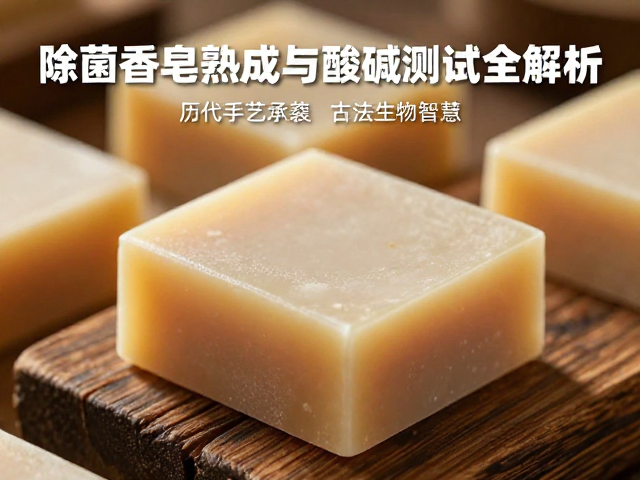 历代手艺承袭,除菌香皂熟成与酸碱测试全解析