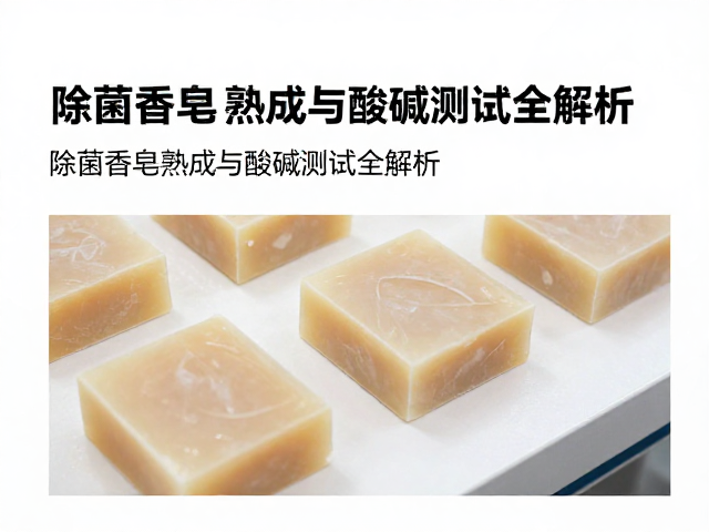 历代手艺承袭,除菌香皂熟成与酸碱测试全解析