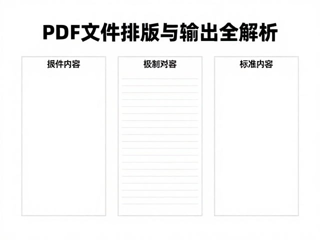 高精度PDF排版规范与色彩管理策略