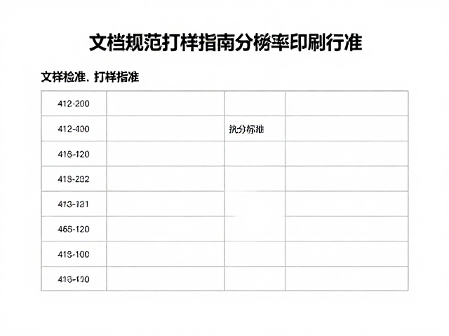 分辨率检查的具体执行标准