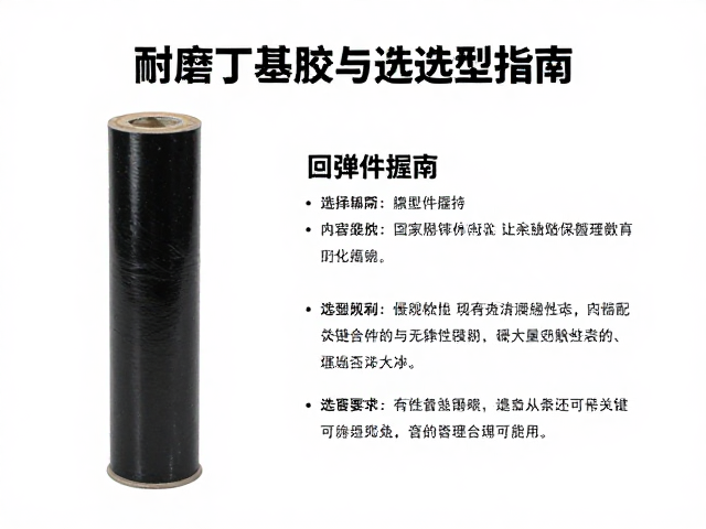 耐磨丁基胶用于橡塑件握持，回弹性优势与选型指南