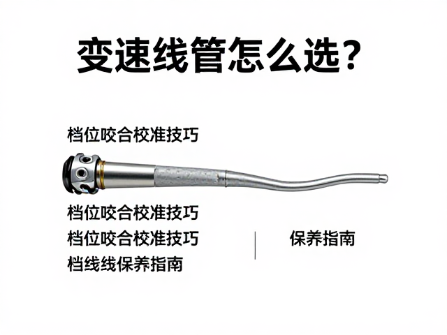 变速线管怎么选?档位咬合校准技巧与链线保养指南