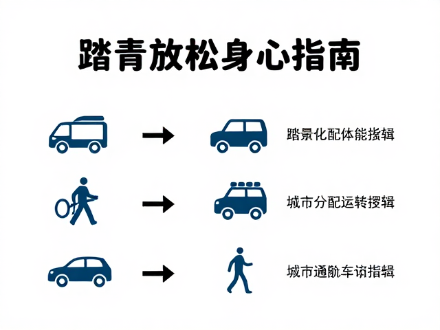 踏青放松身心指南，体能分配策略与城市通勤车推荐