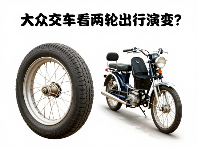 从大众交通工具看两轮出行演变,实心胎为何转向充气胎?