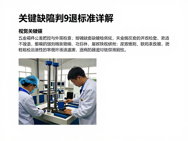 五金构件公差把控与外观检查,关键缺陷判退标准详解