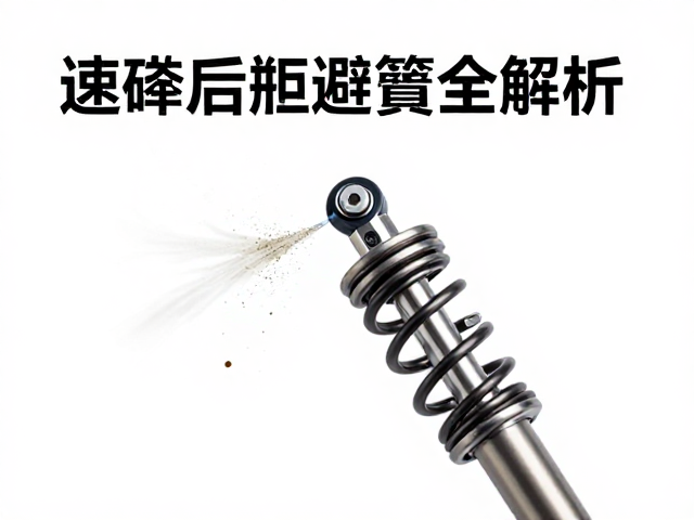 速降自行车避震漏油?更换后胆弹簧全解析,修复减震异响