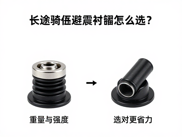 长途骑行避震衬套怎么选?对比重量与强度,选对更省力
