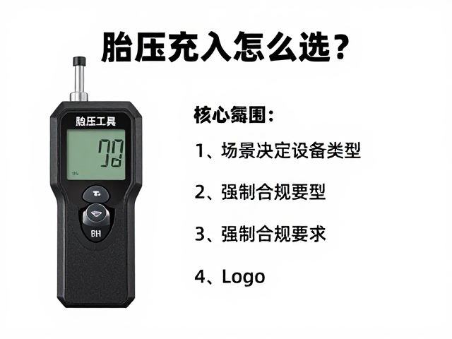 胎压充入设备怎么选？入门随车工具与耗材补充指南