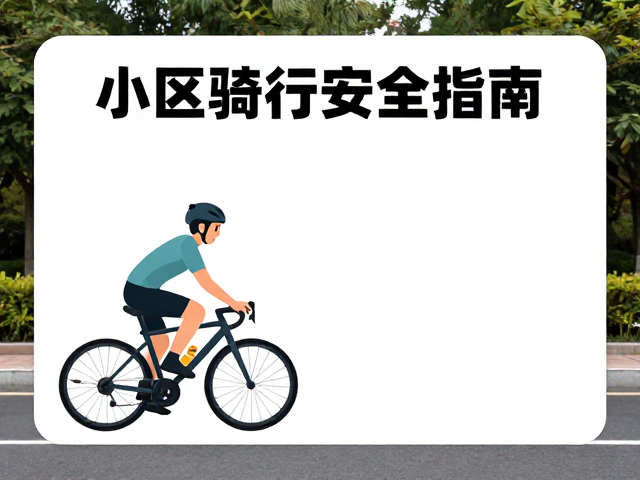 小区骑行安全指南,公园游玩前后联动刹车技巧